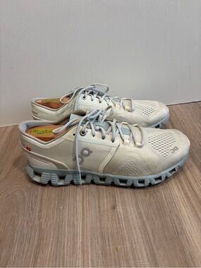 On Cloud X Shoes Size 8 Running Sneaker Aloe Green Surf Weave Cross Trainer